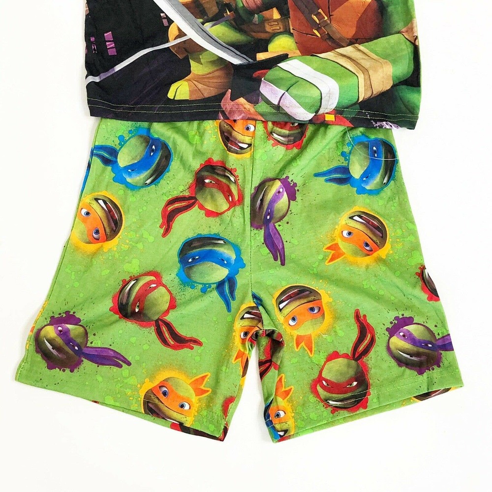 Nickelodeon Ninja Turtle Pajama Set NEW PJ Jammies - Picture 3 of 6